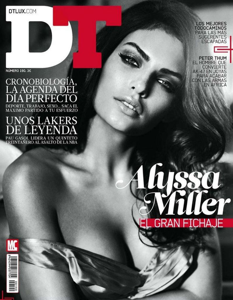 ALYSSA MILLER DT Magazine November 2012 David Ferrer ROBERTO MERHI