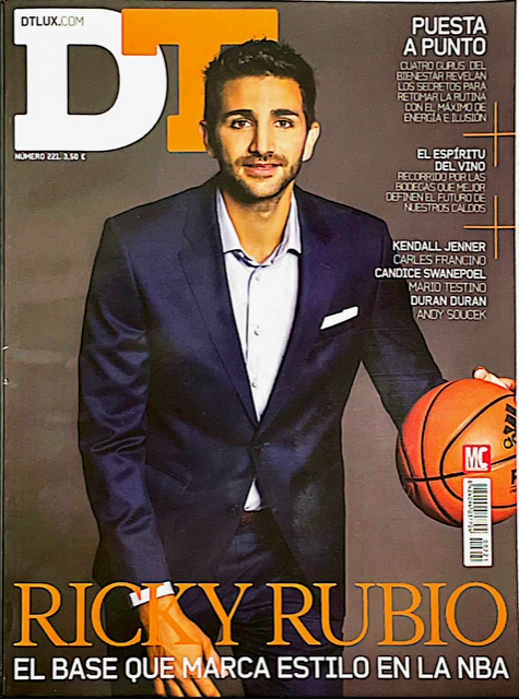 RICKY RUBIO DT Magazine September 2015 Candice Swanepoel LUCAS GARCEZ