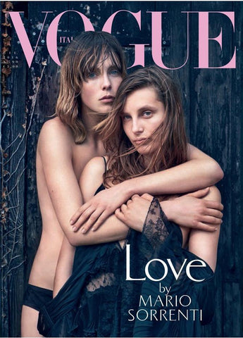 VOGUE Magazine Italia June 2016 EDIE & OLYMPIA CAMPBELL Milla Jovovich
