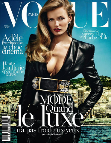 VOGUE Magazine Paris October 2013 EDITA VILKEVICIUTE Anja Rubik ANNA EWERS Andreea Diaconu