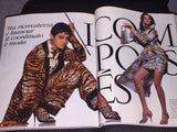 VOGUE Magazine Italia March 1992 MAGALI AMADEI Karen Mulder LINDA EVANGELISTA Naomi Campbell