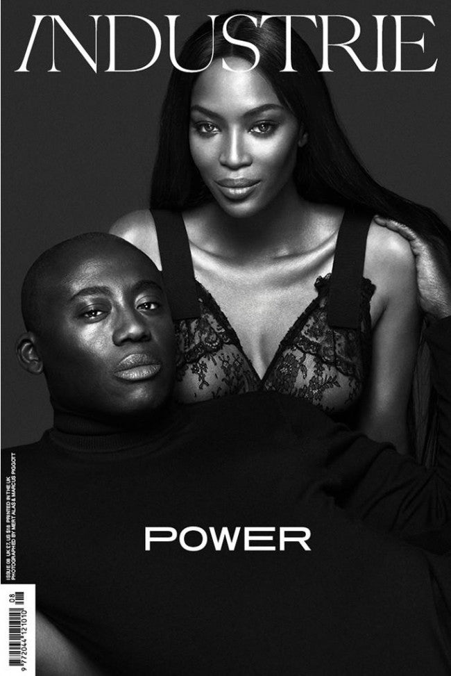 INDUSTRIE Magazine #8 NAOMI CAMPBELL Anna Ewers EDWARD ENNINFUL Julia Bergshoeff