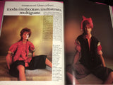 VOGUE Italia Magazine January 1982 KIM ALEXIS Kathy Ireland SUSAN HESS Iman