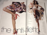 VOGUE Magazine US February 2004 NATALIE PORTMAN Daria Werbowy JULIA STEGNER