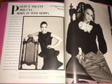 VOGUE Italia Magazine January 1982 KIM ALEXIS Kathy Ireland SUSAN HESS Iman