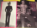 L'UOMO Vogue Magazine February 1996 JOAQUIN PHOENIX Bruce Weber JEFF BURCKLEY