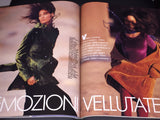 ELLE Italia Magazine November 1991 DANIELA PESTOVA Carmen Schwarz CARLA BRUNI - magazinecult