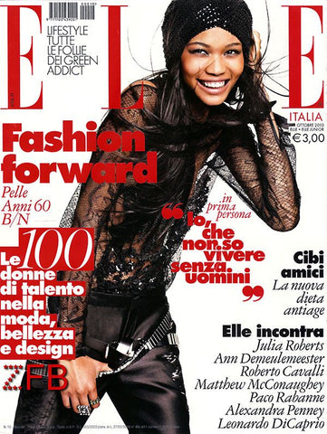 ELLE Italia Magazine October 2010 CHANEL IMAN