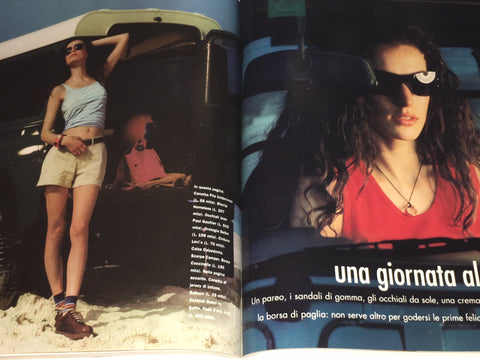 ELLE Magazine Italia June 2000 GISELE BUNDCHEN Eugenia Silva LUCY GORD