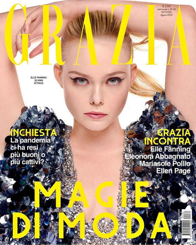 GRAZIA Magazine Italia July 2020 ELLE FANNING Ellen Page ELEONORA ABBAGNATO