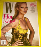 W Magazine March 2005 KATE MOSS Jessica Stam GEMMA WARD Kim Noorda ANJA RUBIK