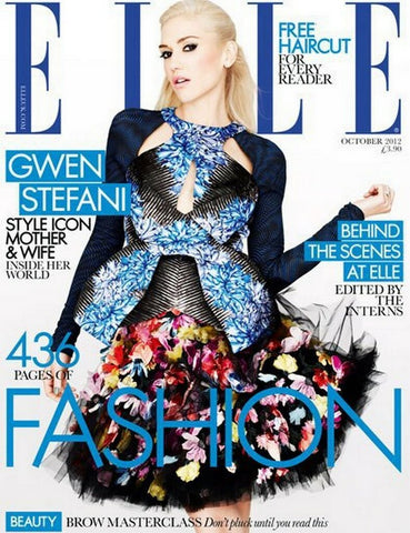 ELLE Magazine UK October 2012 GWEN STEFANI Larissa Hoffman CORA KEEGAN