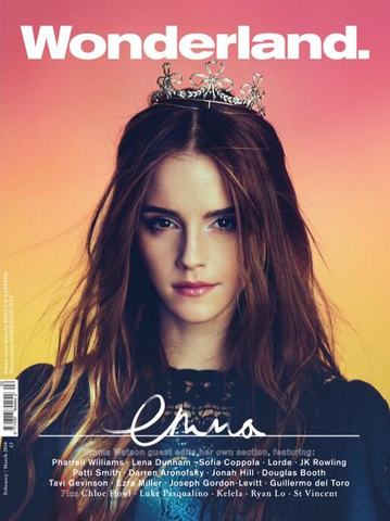 Wonderland Magazine February 2014 EMMA WATSON Eliza Cummings KIRSTEN OWEN