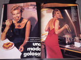 GRAZIA Italia Magazine November 1991 MEGHAN DOUGLAS