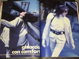 GRAZIA Italia Magazine November 1991 MEGHAN DOUGLAS