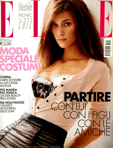 ELLE Magazine Italia June 2006 BRIGITTE SWIDRAK Daniela Pestova LEE RADZIWILL