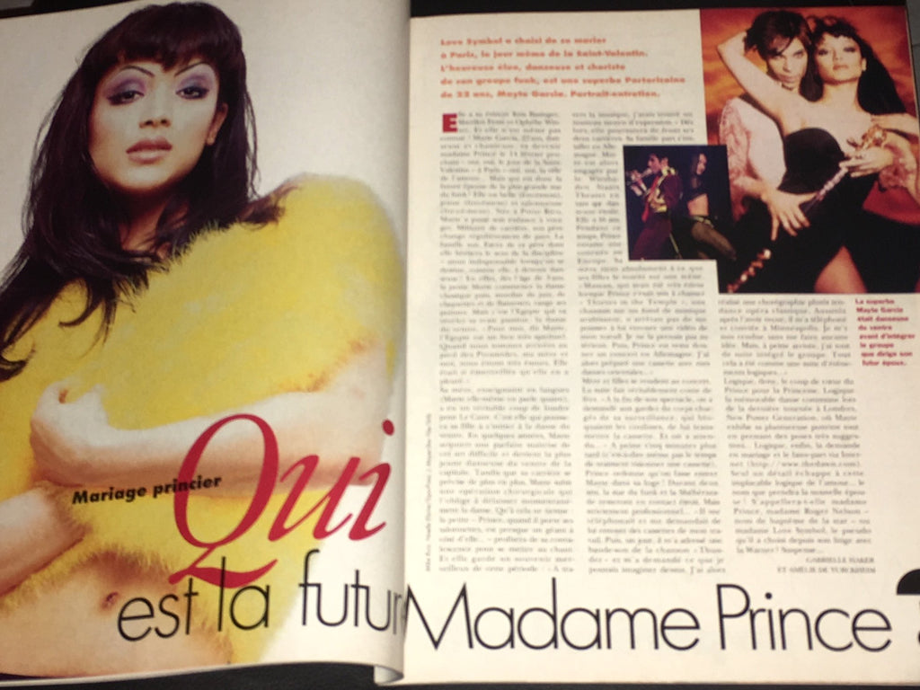 Clippings from ELLE France Magazine February 1996