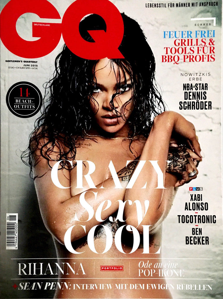 GQ Magazine Germany June 2015 RIHANNA Andy Young XABI ALONSO Brand New