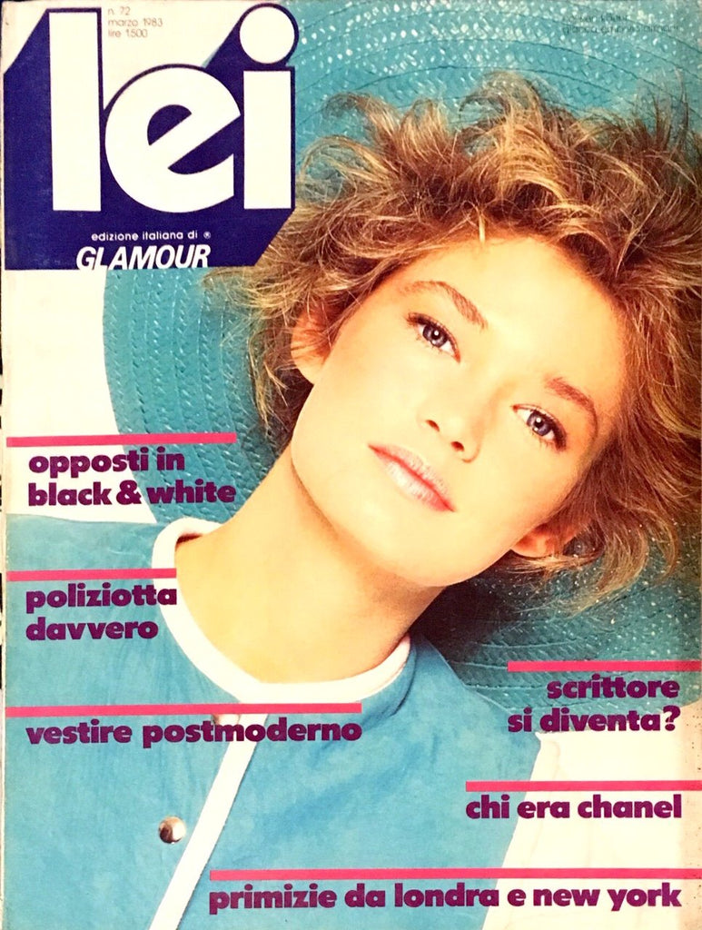 LEI Vintage Magazine March 1983 COLLEEN KAEHR Marpessa CHRISTINE BOLSTER Talisa Soto