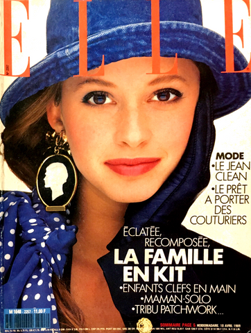 ELLE Magazine France April 1989 #2257 JOANN Rosie Boyaz de la Cruz MEGHAN DOUGLAS