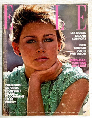 ELLE Magazine France May 1978 JULIE FOSTER by ARTHUR ELGORT #1690
