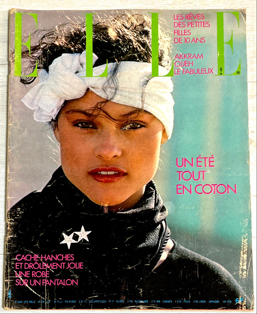 ELLE Magazine France June 1978 DANIELA GUERRA Alex Chatelain ARTHUR ELGORT #1691