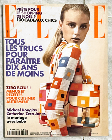 ELLE Magazine France N°2865 November 2000 NANCY HAGEN