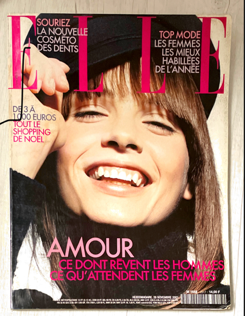 ELLE France Magazine N°2917 November 2001 BILJANA STARCEVIC by GUY AROCH