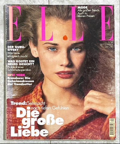 ELLE Magazine Germany September 1994 DIANE KRUGER Emma Sjoberg KIM RENNEBERG