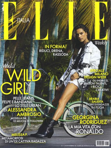 ELLE Magazine Italia April 2019 ALESSANDRA AMBROSIO Nimue Smit