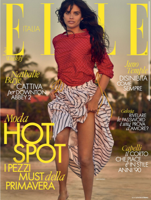 ELLE Magazine Italia April 2022 SARA SAMPAIO Ola Rudnicka MAARTJE VERHOEF New
