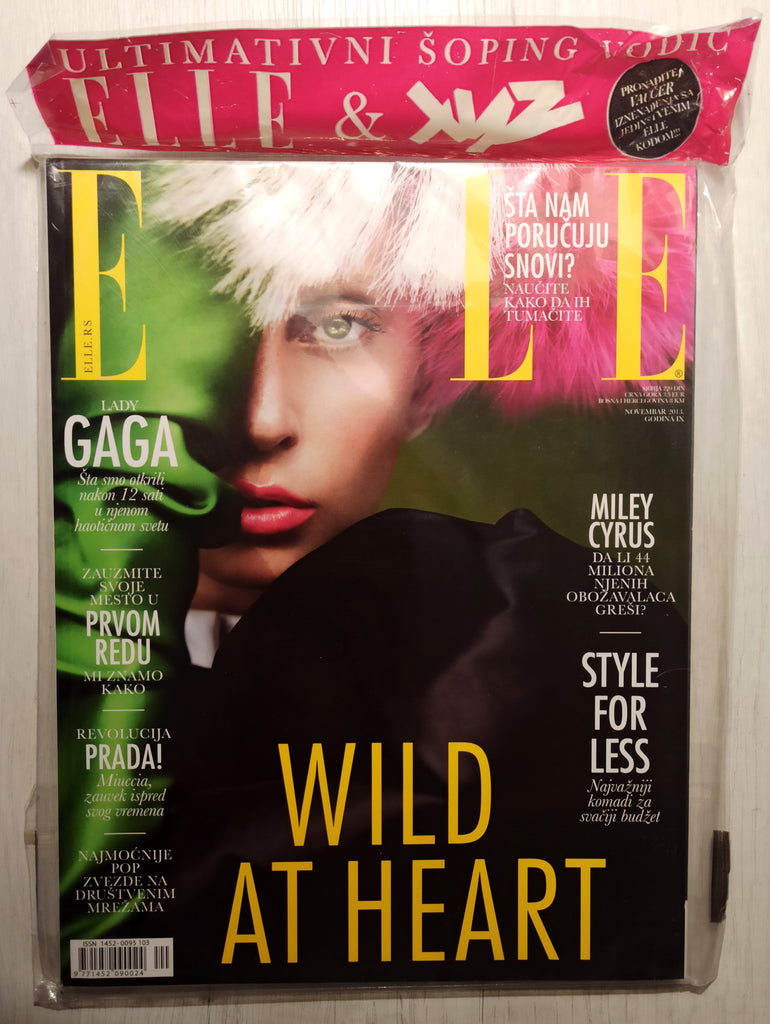 ELLE Magazine Serbia November 2013 LADY GAGA Sealed