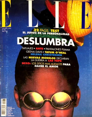 ELLE Spain Magazine August 1993 BRANDI QUINONES Niki Taylor HELENA CHRISTENSEN