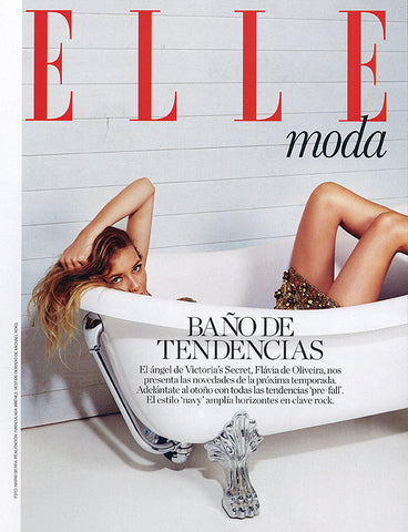 ELLE Magazine Spain August 2016 FLAVIA DE OLIVEIRA Ana Beatriz Barros DAGA ZIOBER