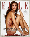 ELLE Spain December 2011 IRINA SHAYK Swarovski Limited Edition 3000 Copies