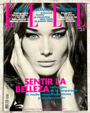 ELLE Spain Magazine February 1995 CARLA BRUNI Carolyn Murphy DASHA PASTOVKHOVA Phoebe O'Brian - magazinecult