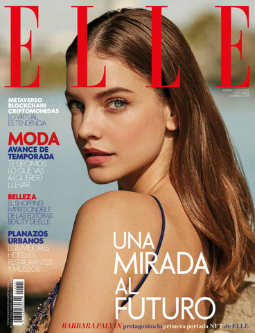 ELLE Magazine Spain February 2022 BARBARA PALVIN Henry Cavill MINA EL HAMMANI Leni Klum