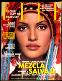 ELLE Spain Magazine March 1993 CLAUDIA MASON Niki Taylor PATRICIA VELASQUEZ - magazinecult