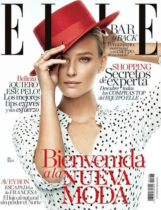 ELLE Magazine Spain March 2017 BAR REFAELI Ewan McGregor GERTRUD HEGELUND