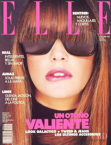 ELLE Spain Magazine October 1990 ELLE MACPHERSON Carla Bruni JUDIT MASCO