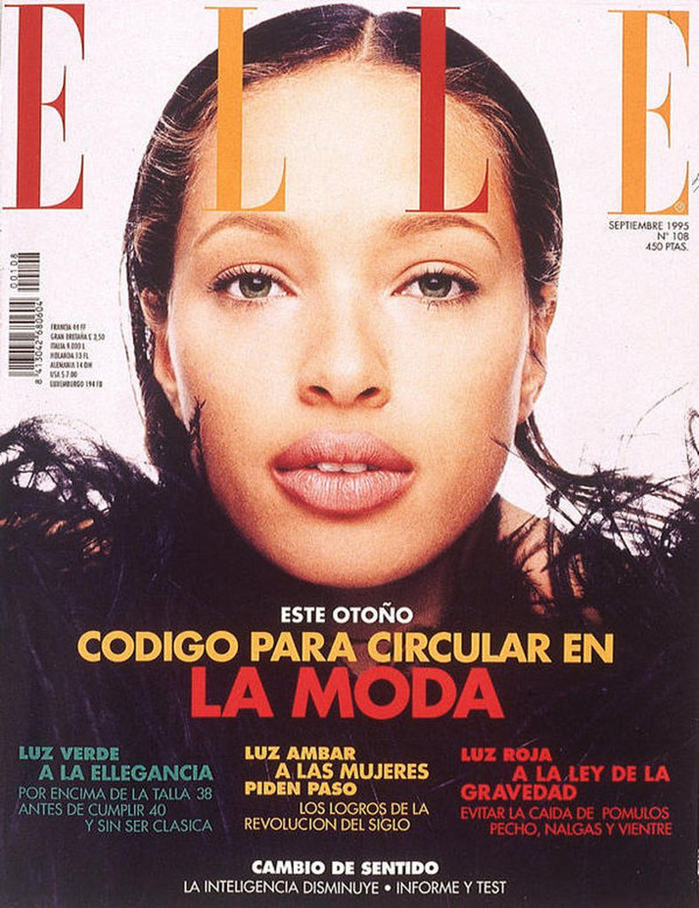 ELLE Spain Magazine September 1995 BRANDI QUINONES Patricia Velasquez CARLA BRUNI