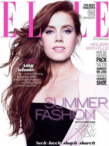 ELLE Magazine UK July 2013 AMY ADAMS Charlotte Free LEAH DE WAVRIN Naty Chabanenko