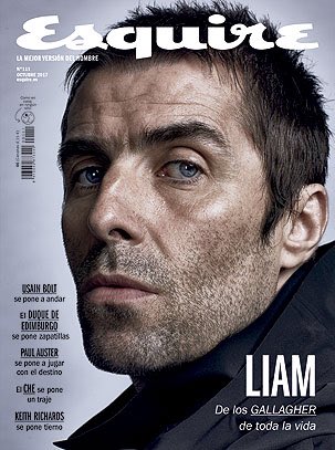 ESQUIRE Magazine Spain October 2017 LIAM GALLAGHER Ana De Armas INGO SLIWINSKI
