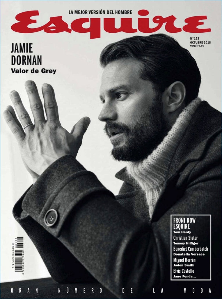 ESQUIRE Magazine Spain October 2018 JAMIE DORNAN Tom Hardy CHRISTIAN SLATER