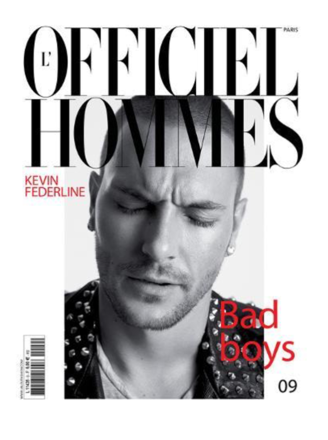 L'OFFICIEL HOMMES Magazine #9 2007 KEVIN FEDERLINE Elise Crombez SEAN O'PRY