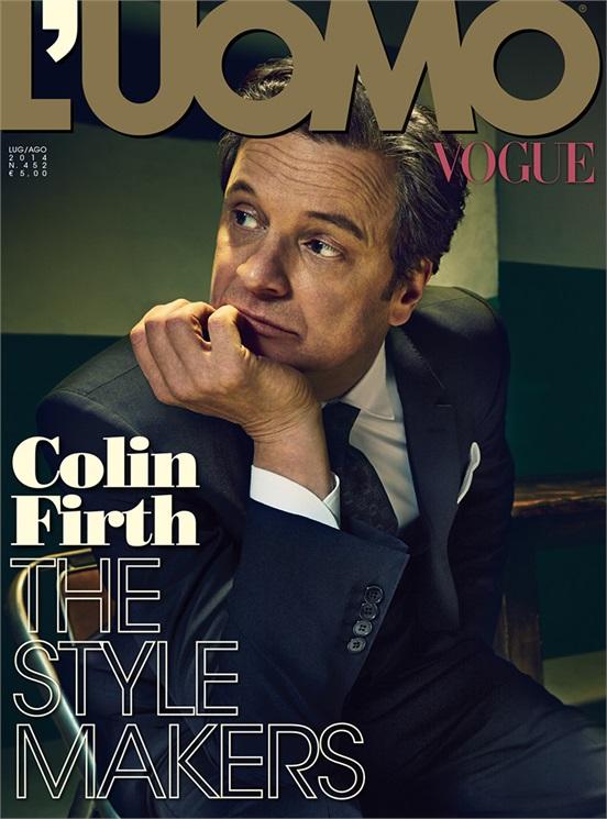 L'UOMO VOGUE Magazine July 2014 COLIN FIRTH Marine Vacht JAY PARK Eve Hewson
