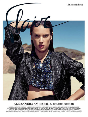 FLAIR Magazine Italia May 2014 ALESSANDRA AMBROSIO Swimsuit JESSICA MILLER New #11