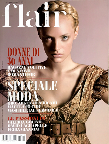 FLAIR Magazine Italia October 2006 LEAH DE WAVRIN Natasa Vojnovic VLADA ROSLYAKOVA