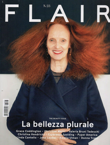 FLAIR Italia Magazine #23 GRACE CODDINGTON Christina Hendricks JULIA HAFSTROM