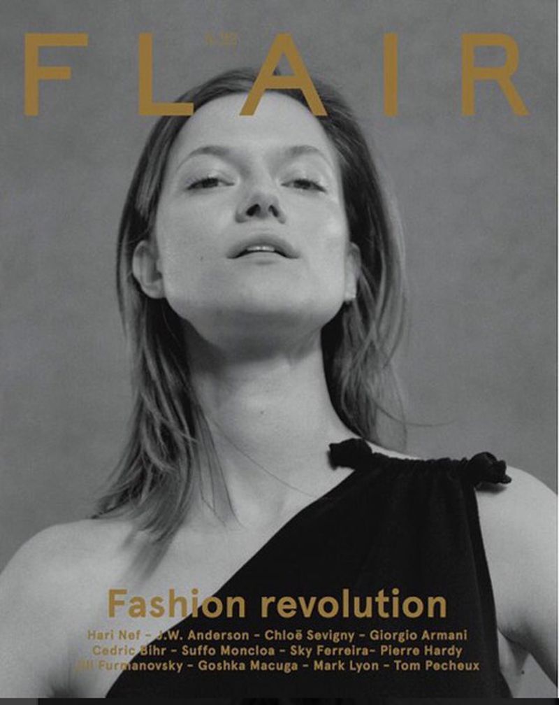 FLAIR Magazine April 2016 KASIA STRUSS Hari Nef ANINE VAN VELZEN Raina Hamner